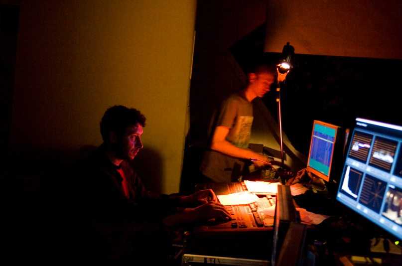 Filmmaker at work